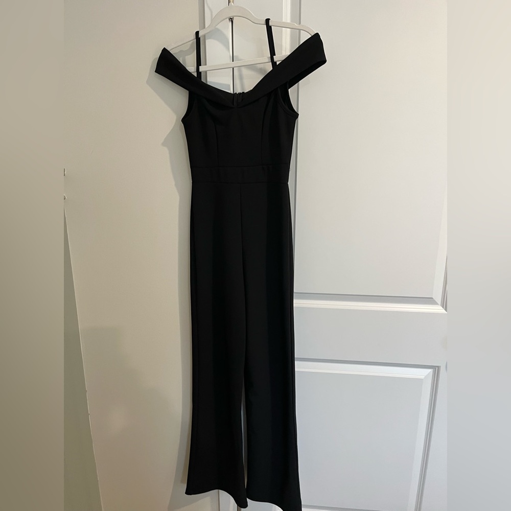 Off the shoulder jumpsuit